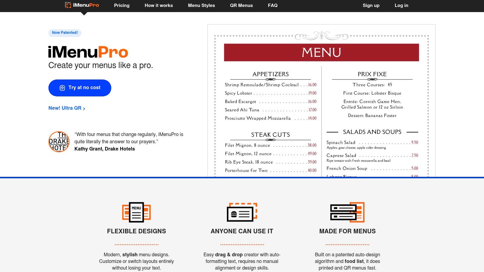 iMenuPro